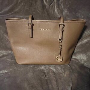 Michael Kors Tan Tote Bag